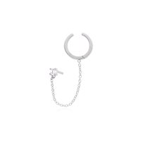 Mono orecchino Mabina Donna Orecchini In Argento in Argento Zirconia 563372 - 563372